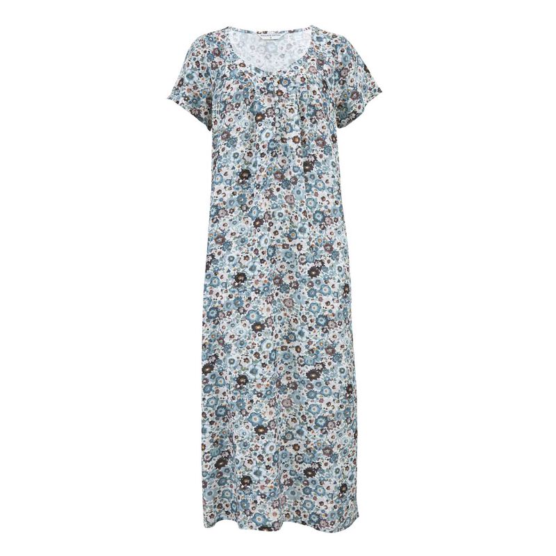 Wallace Cotton Zoe Digital Print Full Length Nightie image number 0